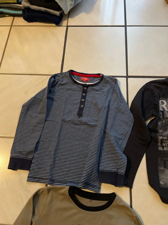 Lot de 4 tee-shirts manches longues garçon 10 ans - photo numéro 5