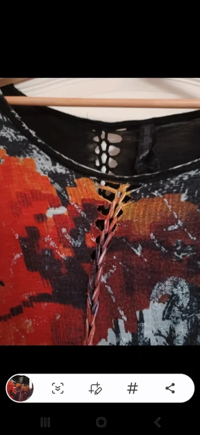 Tee shirt manches longues Desigual - photo numéro 5