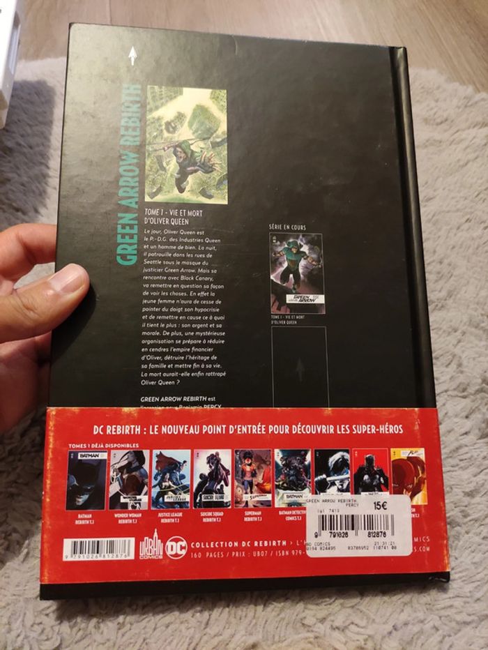 Green Arrow Rebirth Tome 1 Vie et mort d'Oliver Queen - photo numéro 6