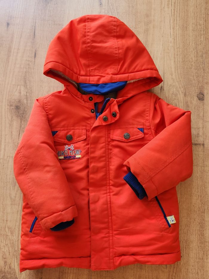 Veste d'hiver orange Sergent Major 2ans