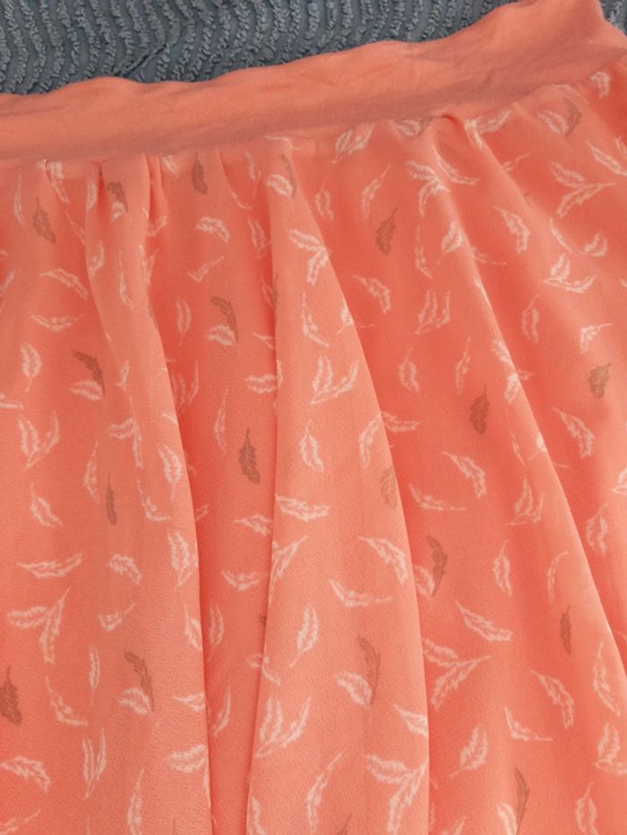 Jupe voile abricot 44 - photo numéro 2