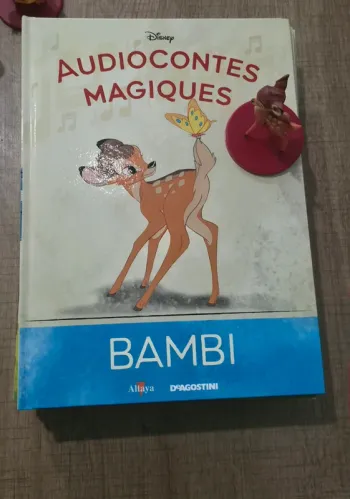 N¤21 audioconte Magique Altaya disney deagostini livre+figurine audio conte compte