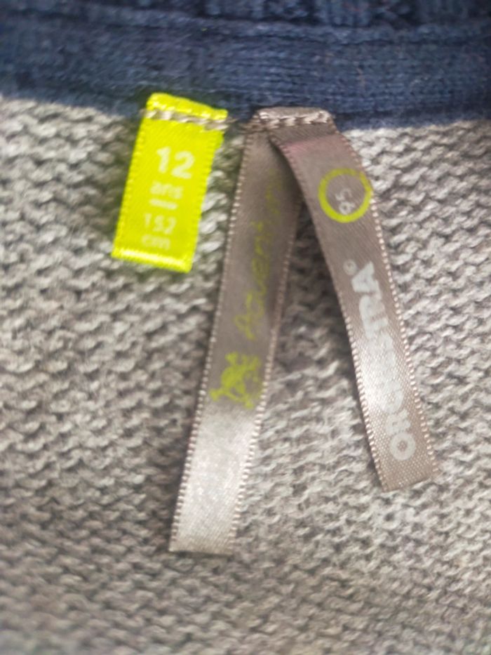 Veste en laine grise neuve  12 ans Orchestra - photo numéro 6