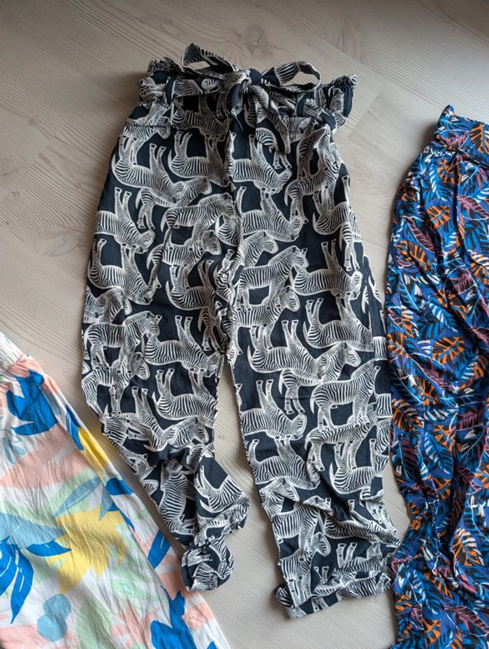 Lot de 4 pantalons fluides Gémo - photo numéro 4