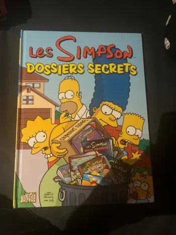 Bande dessinée les simpson 1 dossiers secrets