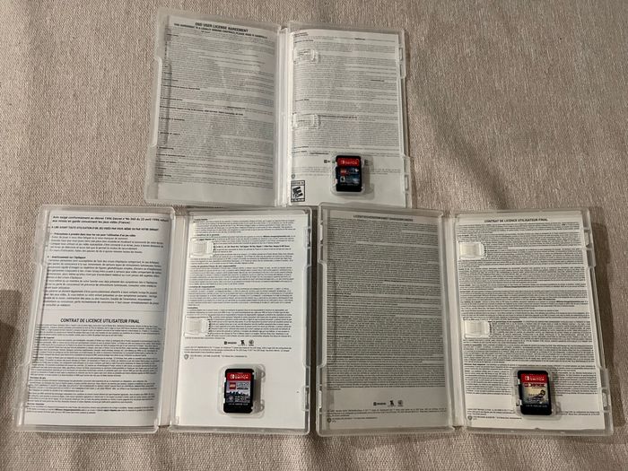 Jeux Nintendo switch lego lot - photo numéro 2