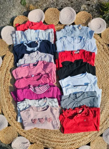 Tee-shirt fille 12 mois