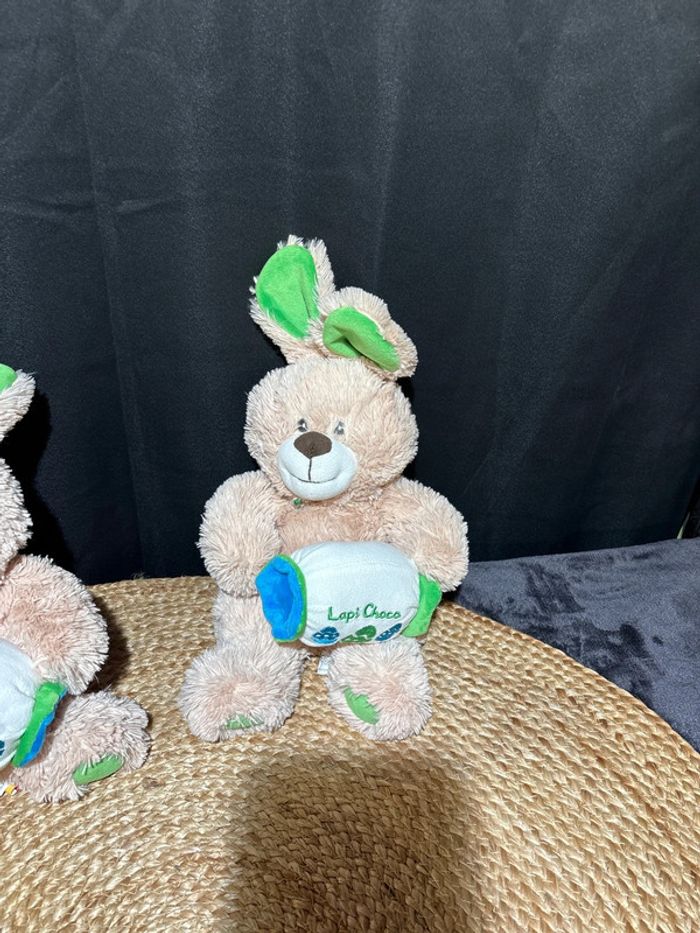 Peluche lapin de Pâques - photo numéro 3