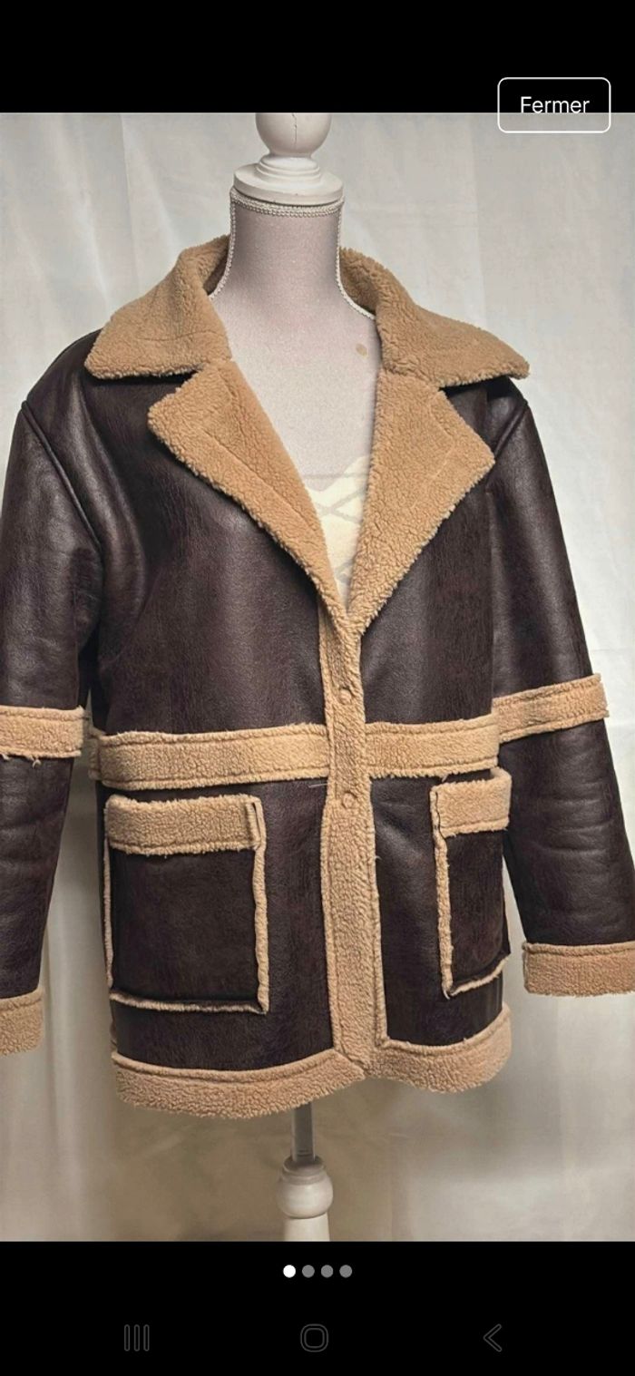 Manteau brun tiffany&tomato