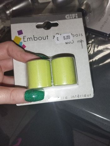 Embout tringle a rideau