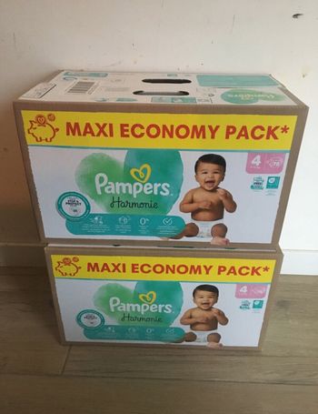 Couches Pampers harmonie taille 4