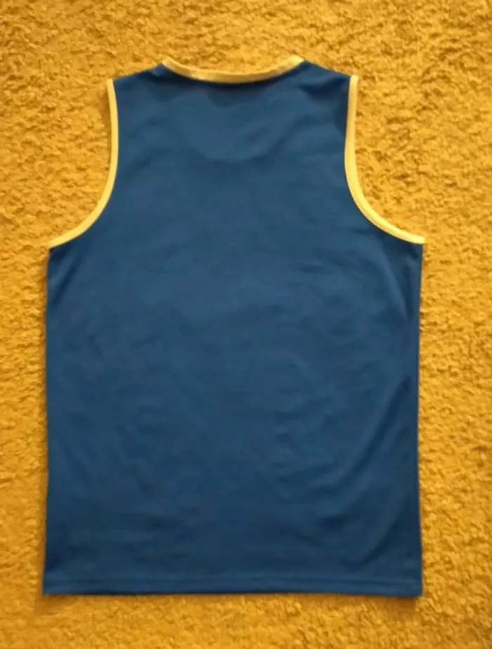 Maillot de basket Spalding, bleu, homme, taille L - photo numéro 6