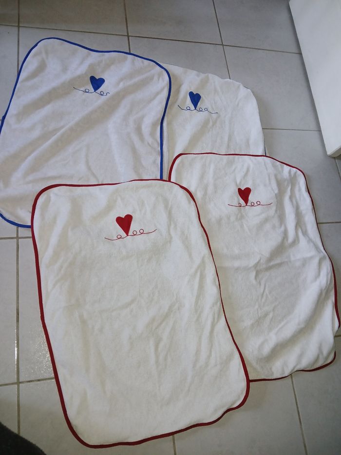 Lot protège matelas à langer