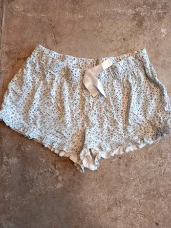 🍓 short de nuit coton T38