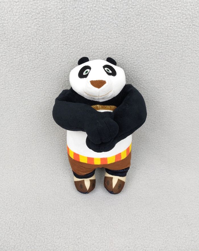 Peluche doudou ours panda PO Kung fu panda 23 cm DREAMWORKS heroes 2016