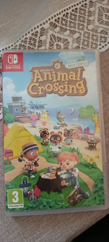 Boite de jeux VIDE animale crossing