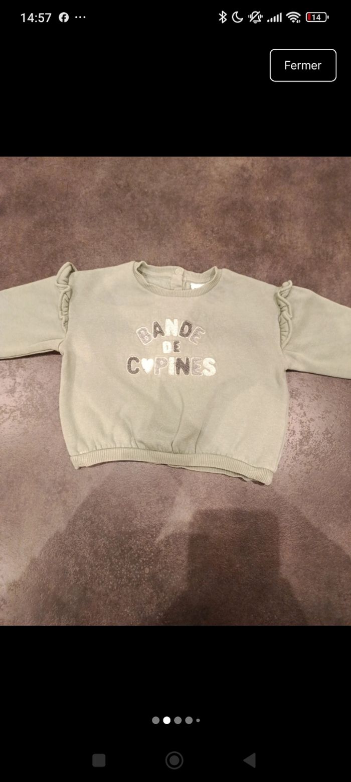 Lot de 5 pulls 12 mois - photo numéro 2