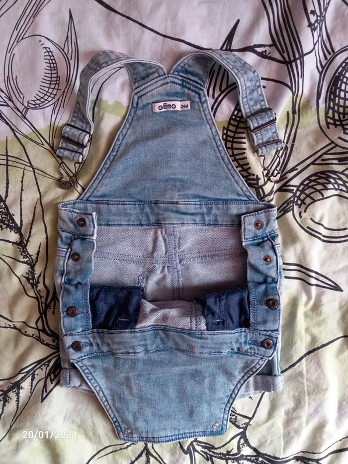 Salopette short - photo numéro 3