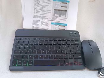 [NEUF] Clavier Bluetooth rétroéclairé + souris sans fil – AZERTY