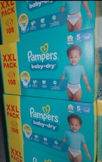 Pampers couches Pack XXL baby dry