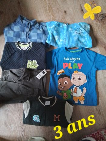 Vêtements garçon 3 ans excellent état 