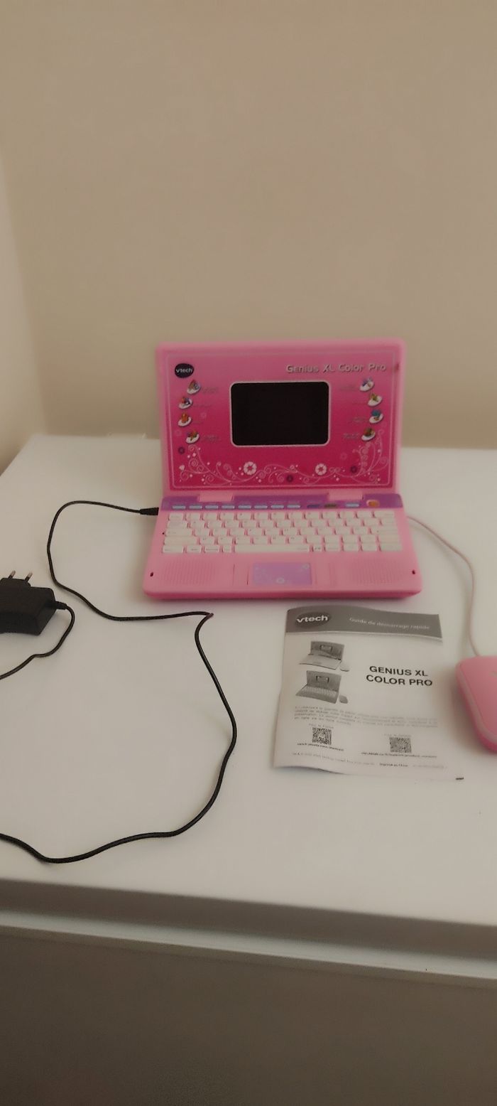 Ordinateur rose VTech - photo numéro 3