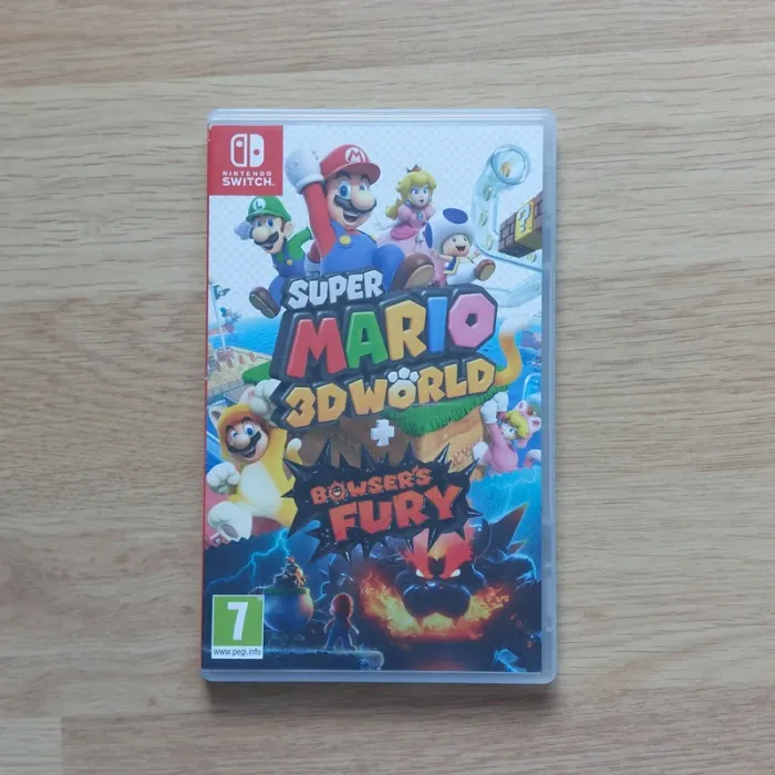 Super Mario 3D world + bowser's fury switch