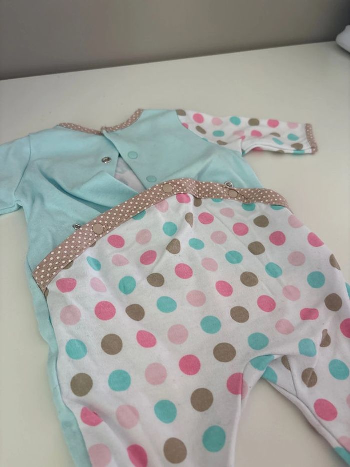 Pyjama été type Sophie la girafe - taille 1 mois - photo numéro 5