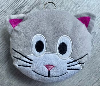Pochette CD peluche chat