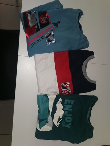 3 tee shirts manches longues okaidi