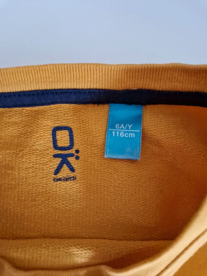 Tee-shirt jaune 6ans - photo numéro 2