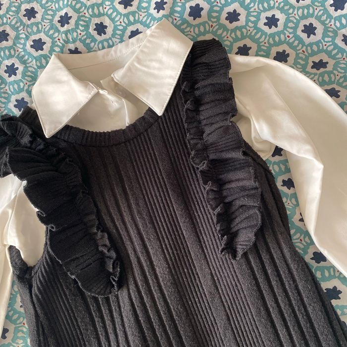 Robe chemise plus sur robe ensemble - photo numéro 2
