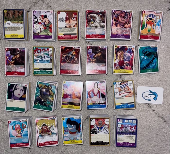 One Piece Card Game LOT Cartes Boosters : 145€