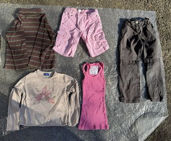 LOT VETEMENTS FILLE 6 ANS