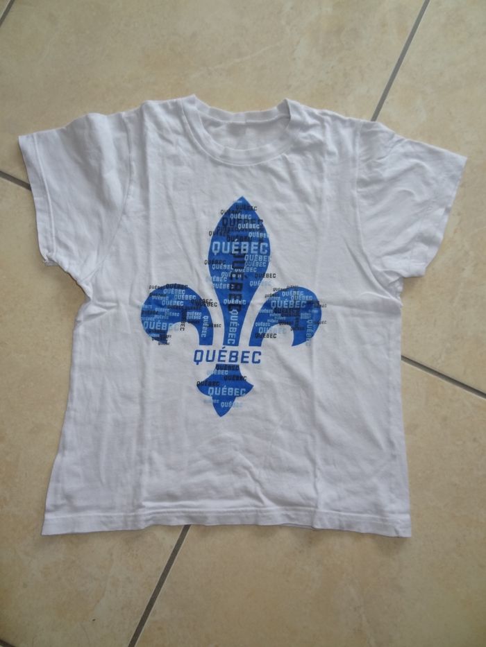 T-shirt du Québec T 8ans
