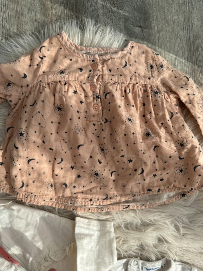 Lot de tee shirt bébé fille - photo numéro 4