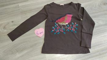 t-shirt ml 6 ans