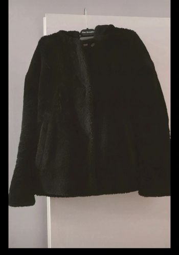 Maison à capuche fausse fourrure femme en 36 Zara