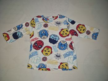 Tee shirt manches longues bébé garçon 3 mois