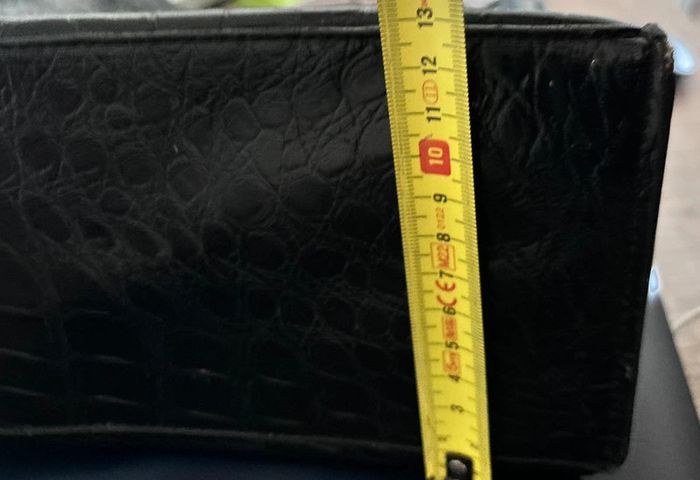 👜 petit sac à main aspect crocco noir - photo numéro 9
