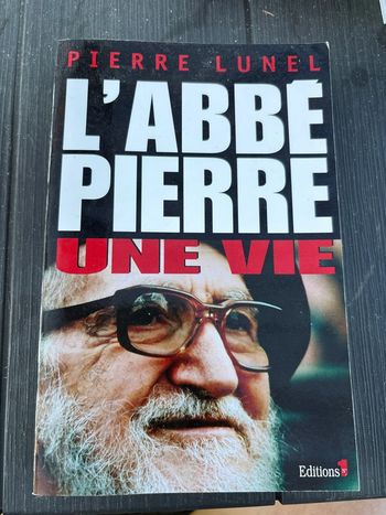 Livre l’Abbé Pierre, une vie
