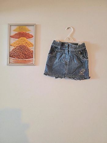 Jupe en jeans "Samson et gert" JBC taille 18 mois