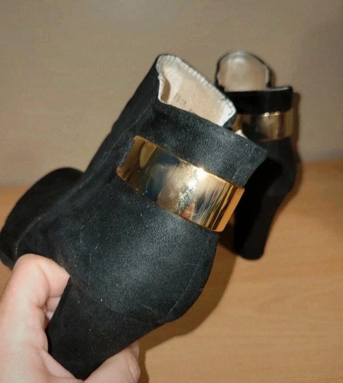 Bottines daim noir 41 - photo numéro 6