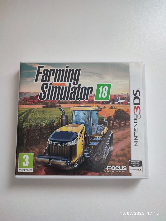 Jeu DS Farming Simulator 18
