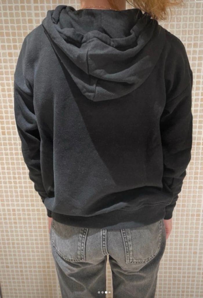 Sweat à capuche noir XS Undiz vintage - photo numéro 3