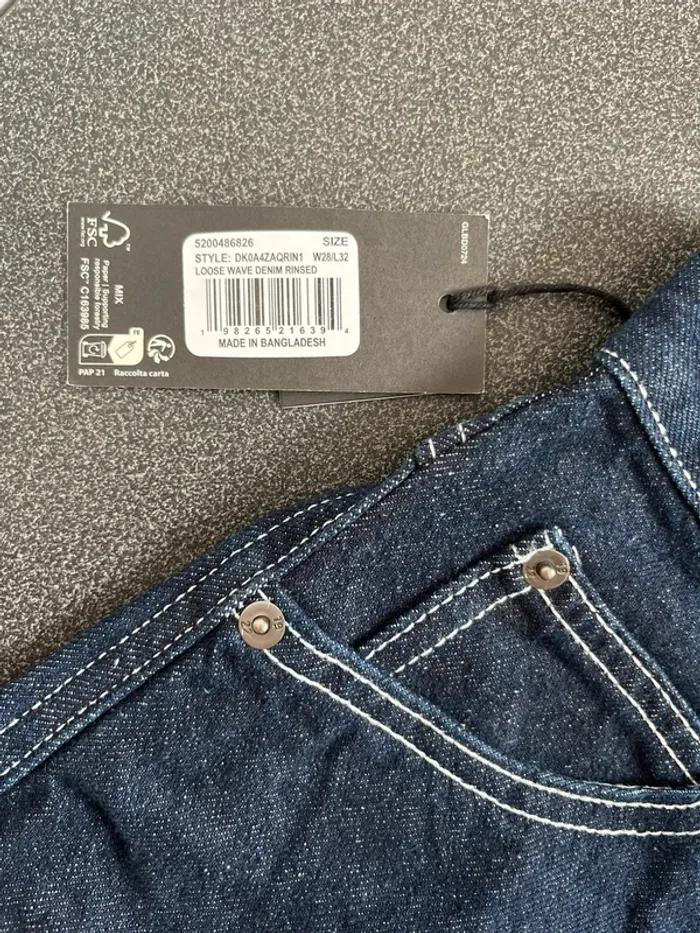 Dickies Loose Wave Jean large denim délavé - photo numéro 6