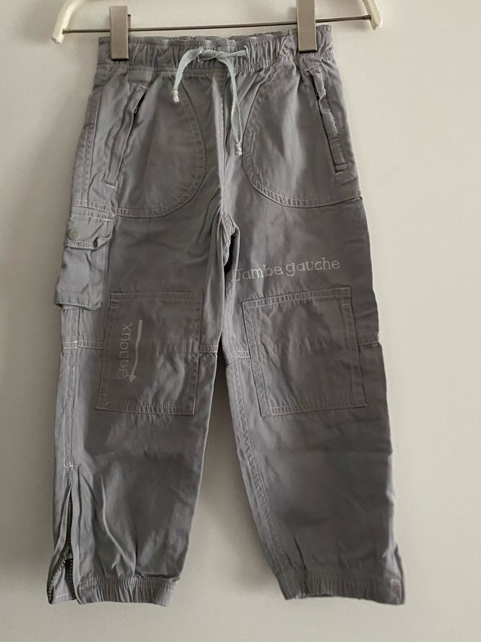 DPAM 4 ans pantalon cargo + t-shirt - photo numéro 6