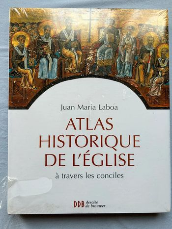 Livre « Atlas historique de l’église » neuf sous cellophane
