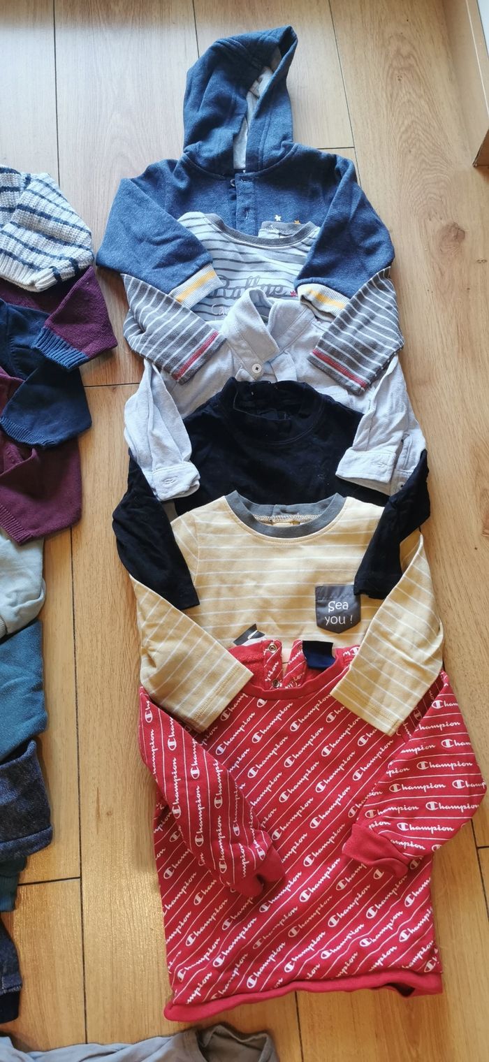 Lot vêtements hiver garçon 12 mois - photo numéro 4