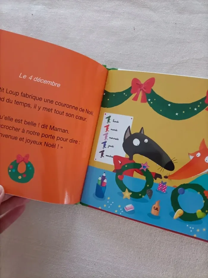 Livre P'tit Loup prépare Noël - photo numéro 8